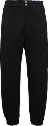 Tapered-Leg Wool Trousers