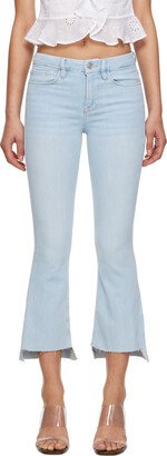 Blue 'Le Crop Mini Boot' Jeans