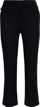 Cropped mid-rise bootcut jeans