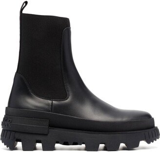 Black Neue Leather Chelsea Boots