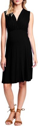 Sleeveless Empire Waist Maternity Dress