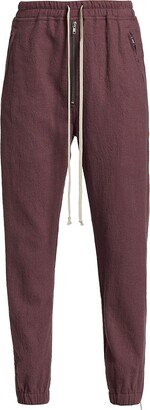 Drawstring Wool Track Pants