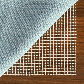 Pro Space Fishing Net Rug Pads，5×7Ft，White - White