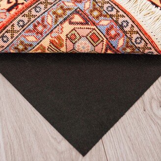 Premium Low Profile Non Slip Rug Pad by Slip-Stop - Black