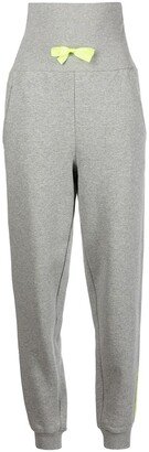 High-Waisted Track Pants-AB