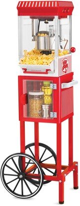 Nostalgia KPM200CART Vintage 2.5-Ounce Popcorn Cart - 45 Inches Tall