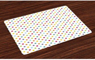 Abstract Place Mats, Set of 4