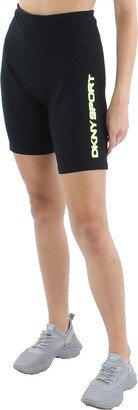 DKNY Sport Womens High-Rise Workout Bike Short