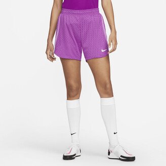 Women's Dri-FIT Strike Soccer Shorts in Purple