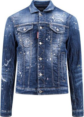 Distressed Denim Jacket-BB