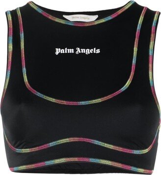 Rainbow Miami sports bra