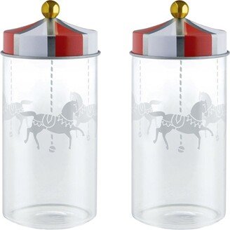 Circus Spice Jars (Set Of 2)