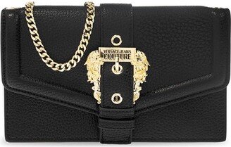 Baroque Buckle Chain Link Crossbody Bag