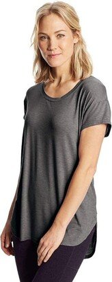 Women's Active Tee (Ebony Heather) Women's Clothing