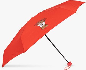 Folding Umbrella With Logo Unisex - Red-AA