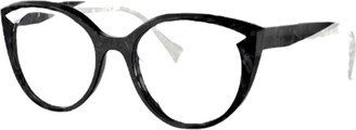 Elinetta - 3129 - Black/ Pearl White Glasses