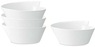 New Wave Set Of 4 Large Rice Bowls