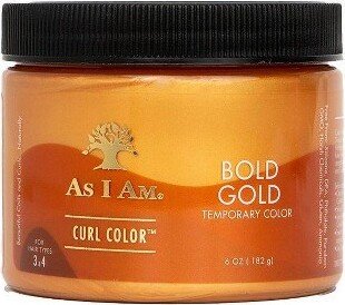 As I Am Curl Color - Bold Gold - 6oz