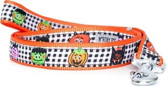 The Worthy Dog Monster Mash Dog Leash - Black/White Multi - L