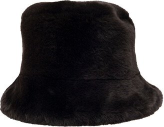 'gilly Koba' Black Faux Fur Hat Woman
