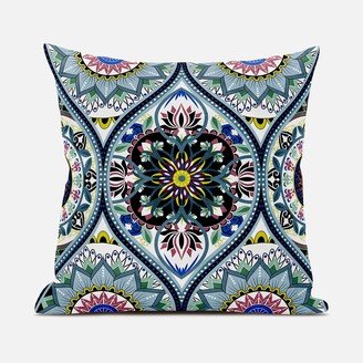 Amrita Sen Designs Amrita Sen Bohemian Mandala Vector Indoor Outdoor Pillow-AC