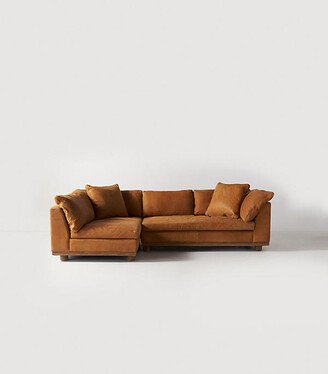 Relaxed Saguaro Leather Sectional