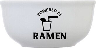 Powered By Ramen Personalized Bowl, Pasta Lover, Personalized Gifts, Non Candy Gift, Gifts For Him, Her