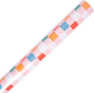 Kids' Birthday Gift Wrap Check Printed Pattern - Spritz™