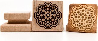 No. S071 Wooden Stamp Deeply Engraved, Toys, Stamp, Baking Gift, Alhambra