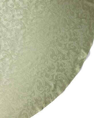 Plume Jacquard 90 Round Tablecloth