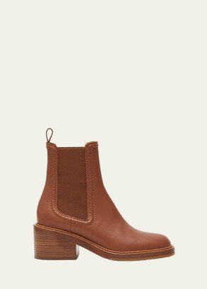 Mallo Leather Ankle Chelsea Boots