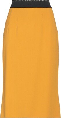 Midi Skirt Ocher-AA