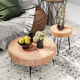 COZAYH 2-Piece Coffee Table Set