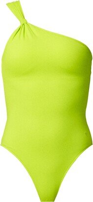 Cote D'azur Swimsuit In Neon Lime