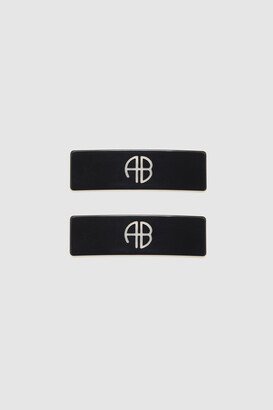 AB Hair Clip 2 Pack in Black