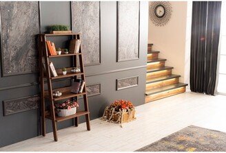 Tatayosi Otavio 5 Tier Modern Ladder Bookshelf Organizers - 13*24*55