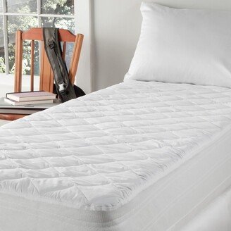 Dorm Mattress Protector Pad & Cover - Twin XL White