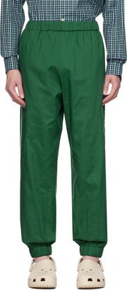 CHLOé NARDIN Green Piping Lounge Pants