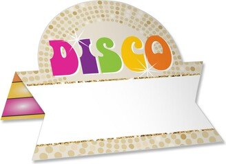 Big Dot Of Happiness 70's Disco - 1970s Disco Fever Party Buffet Table Setting Name Place Cards 24 Ct