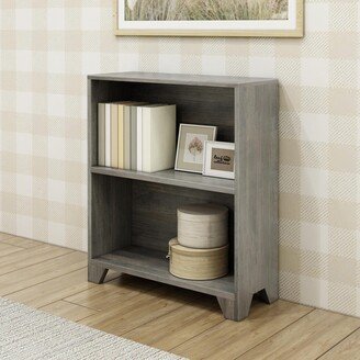 Max & Lily Max and Lily Farmhouse 2-Shelf Bookcase - 28.5” L x 10.75” W x 32.75” H