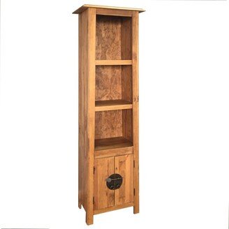 Freestanding Bathroom Cabinet Solid Pinewood 18.9x12.6x66.9