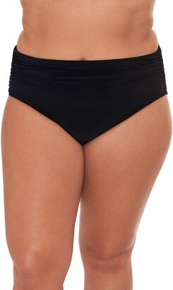 Women's Shirred Bikini Bottoms