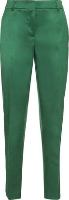 Straight Leg Satin Trousers