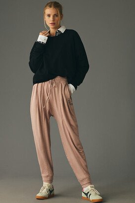 Daily Practice by Anthropologie Broadmore Pleated Joggers Pants