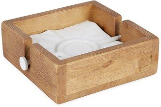 etúHome Bianca Wood Napkin Holder