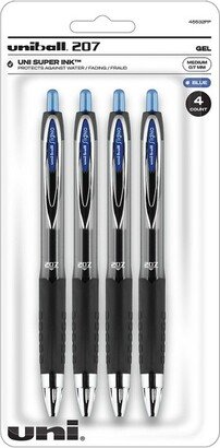 uniball uni-ball 207 Signo RT Retractable Gel Pens Medium Point Blue Ink 615714