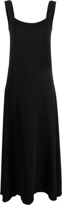 Scoop-Neck Maxi Dress-AA