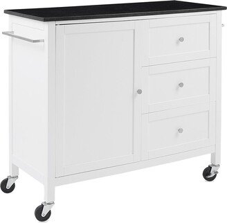 Soren Granite Top Kitchen Island/Cart