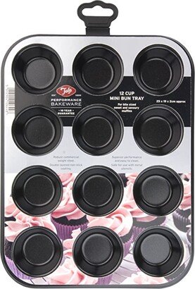 Performance 12 Cup Mini Bun Pan Carbon