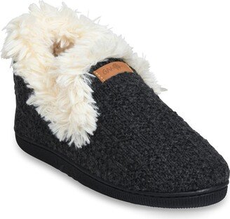 GAAHUU Knit & Faux Fur Slipper